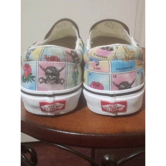 Los Vans Loteria Multi-Color Classic Sneakers Shoes Mens Sz 10 Women 11.5 - Picture 11 of 14